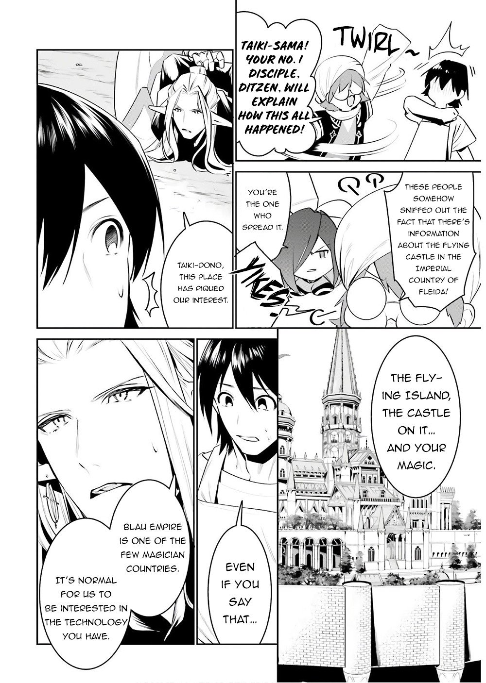 Tenkuu no Shiro o Moratta no de Isekai de Tanoshiku Asobitai Chapter 16 11